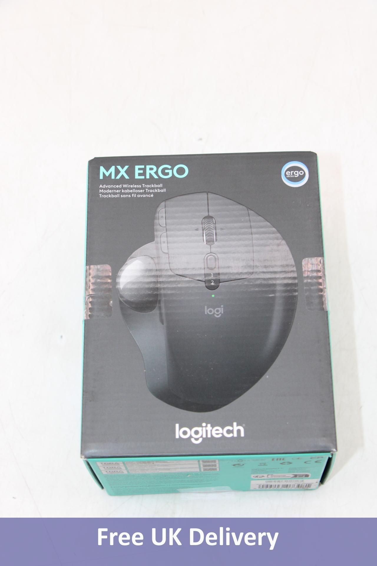 Logitech MX Ergo Wireless/Bluetooth Trackball Mouse