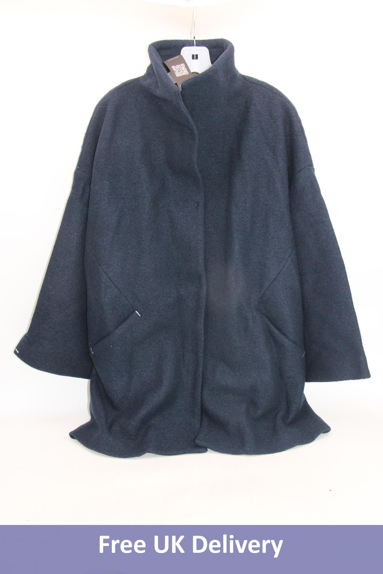 Clemente Mande Short Coat, Dark Night, Size 1