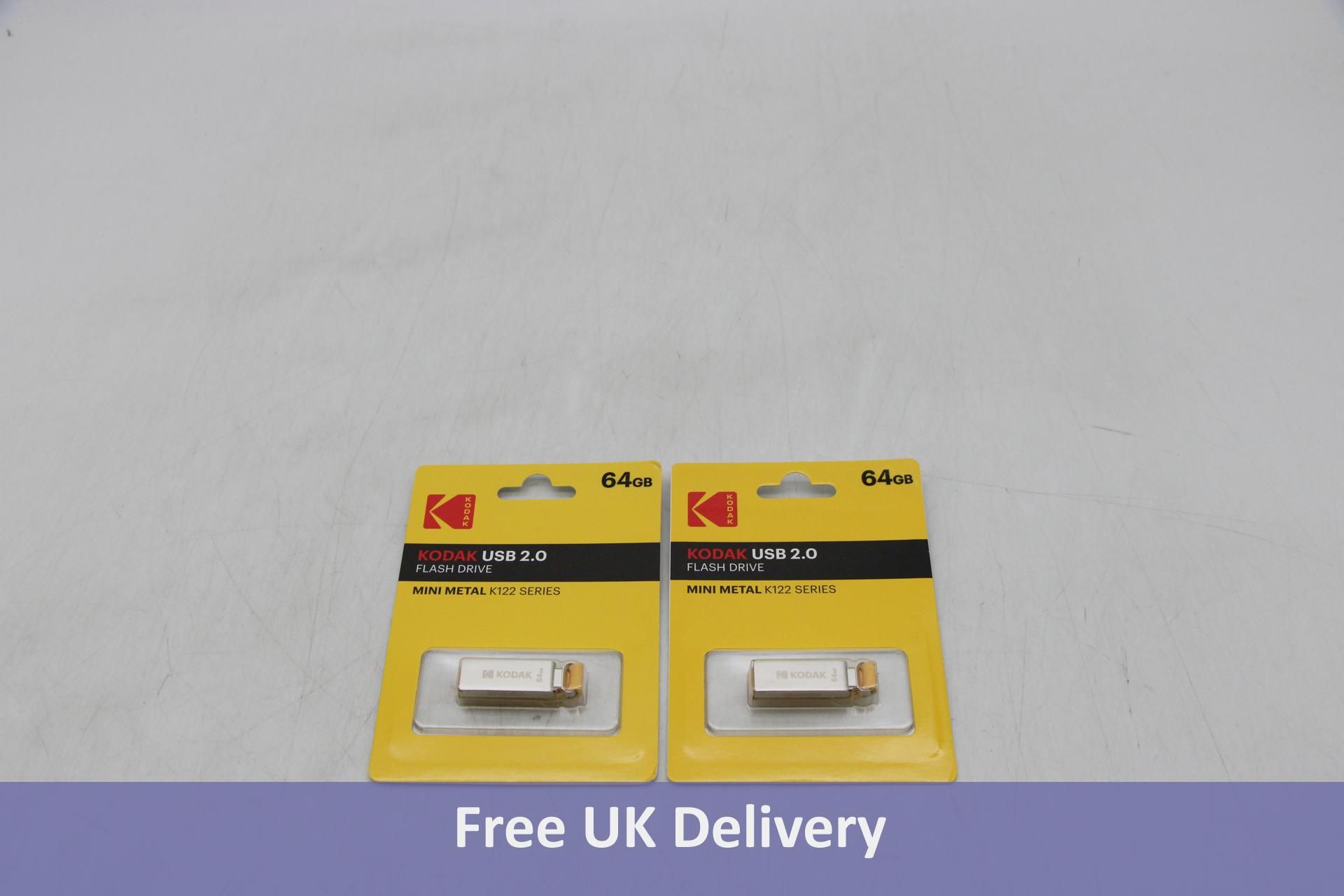 Twenty Kodak Mini Metal K122 USB 2.0 Flash Drives