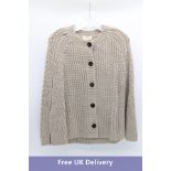 Ese 0 Ese Capa Holmes Cardigan, Taupe, Size Small