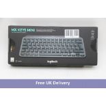 Logitech MX Keys Mini Wireless Illuminated Keyboard, Graphite