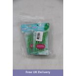 Twelve Packs TePe Angle Interdental Brushes, 5 Pieces Per Pack, green, Size 5
