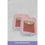 Two Sticky Lemon Moblie Phone Pouches, Meadows Suzy Blush