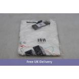 Adidas Men's UB GFX T Bos T shirt, White, Size L