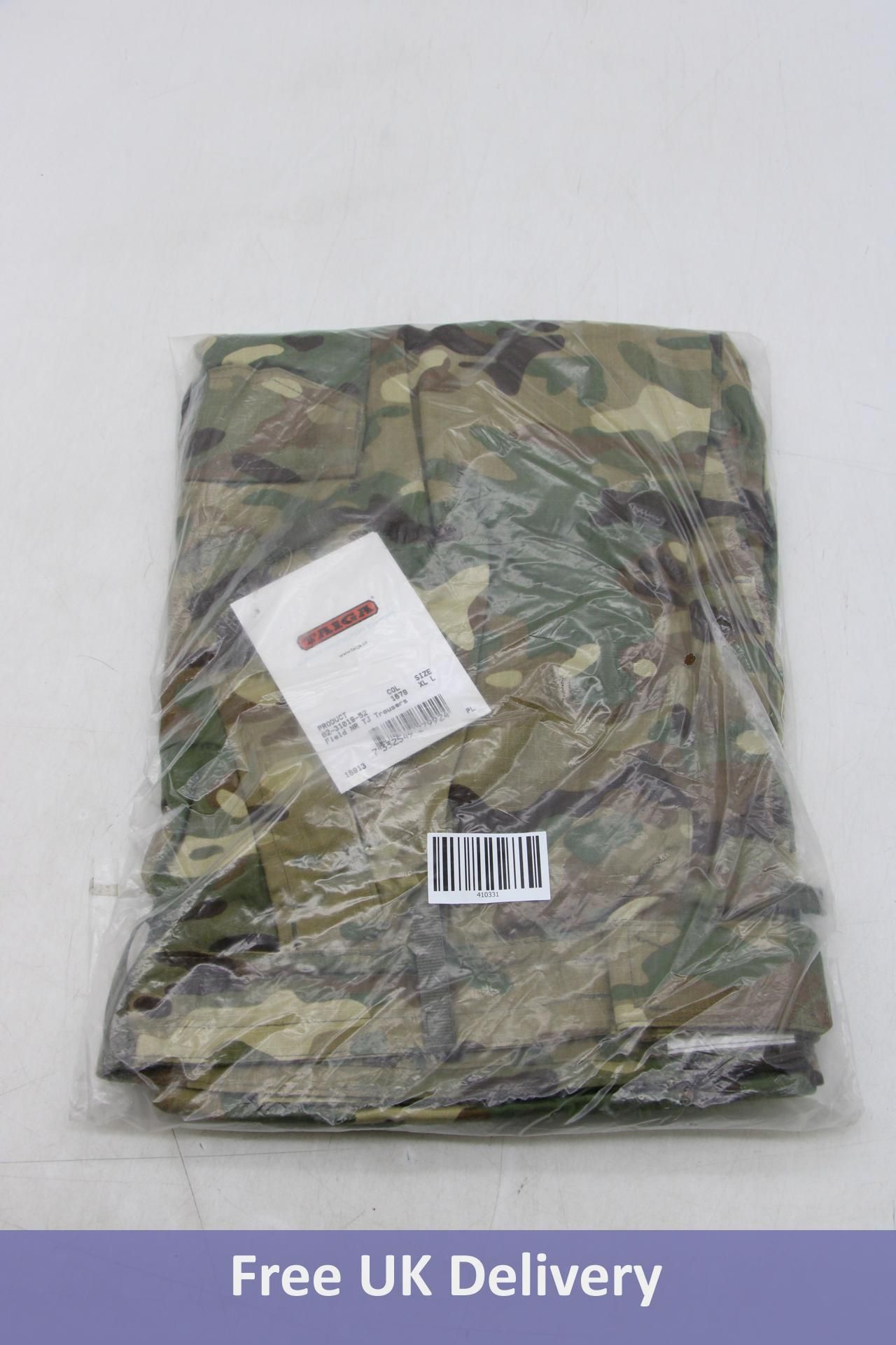 Torraka Men's Field NR TJ Trousers, Camouflage, Size XL