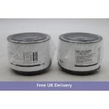 Two Atlas Copco Genuine Fuel Pre Filter Part No, 1638 4231 00