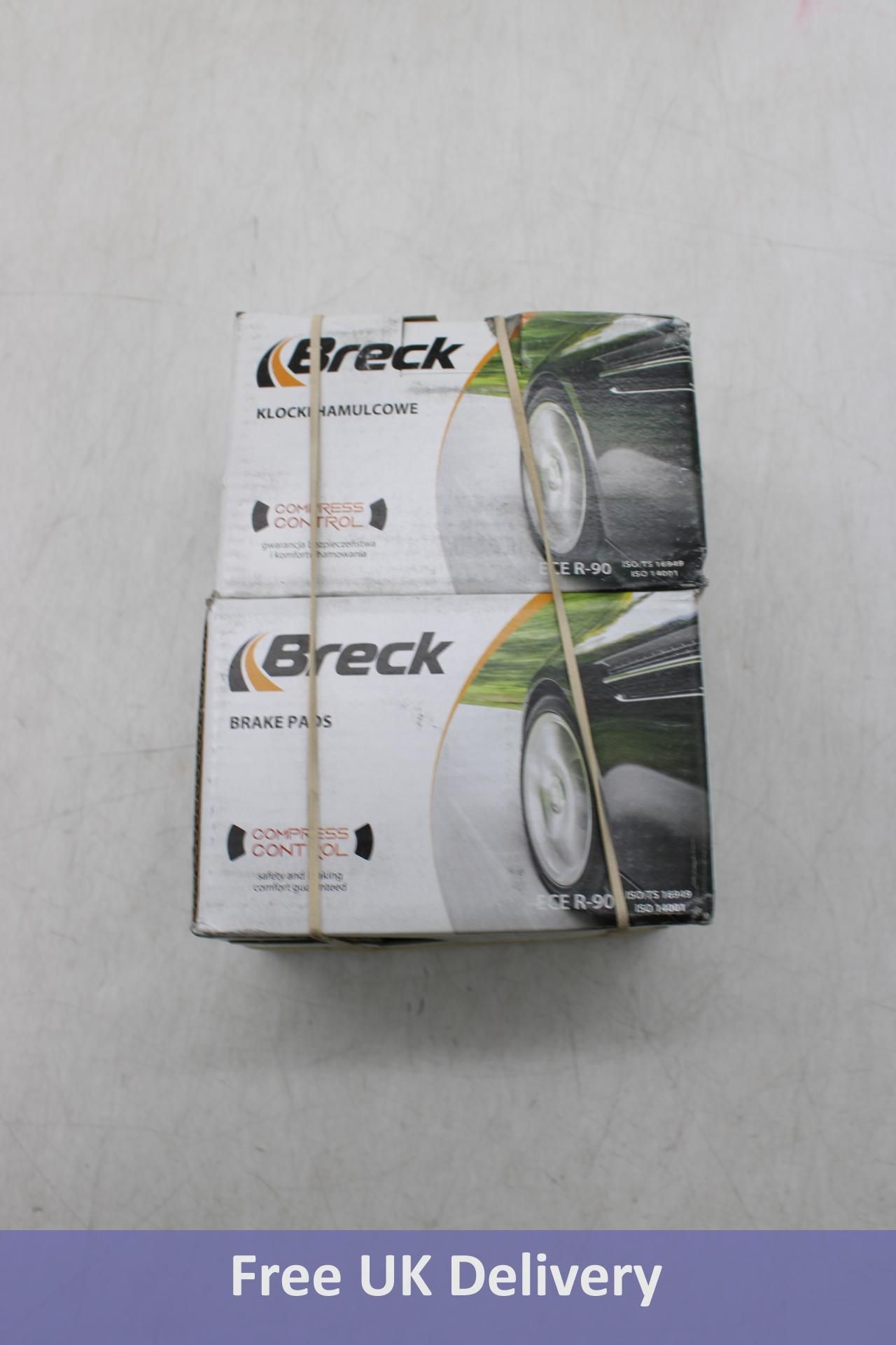 Two Breck ECE R-90 Sets Of Break Pads. Box damaged