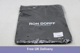 Nine Ron Dorff Packing Bags, Black, 10 Per Pack