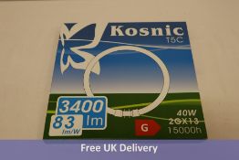 Twenty Kosnic 40w T5C 2Gx13 4 Pin CFL, KFT40STC/4p-840, 4000K, Cool White