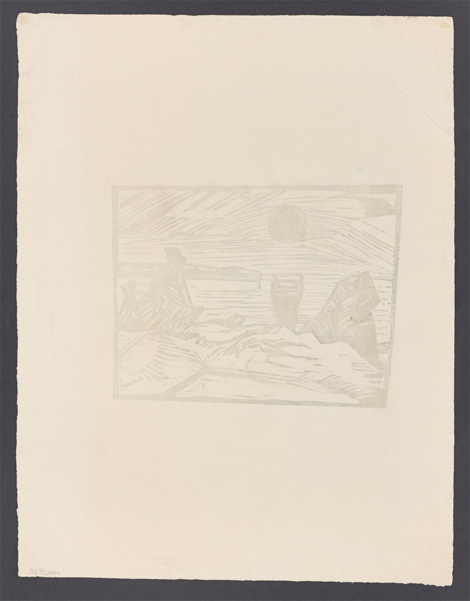 Erich Heckel. „Sonnenaufgang“. 1914 - Bild 3 aus 4