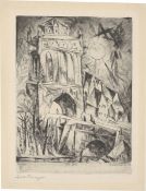 Lyonel Feininger. „Das Tor“. 1912