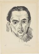 Max Pechstein. „Bildnis Wolfgang Gurlitt“. 1919