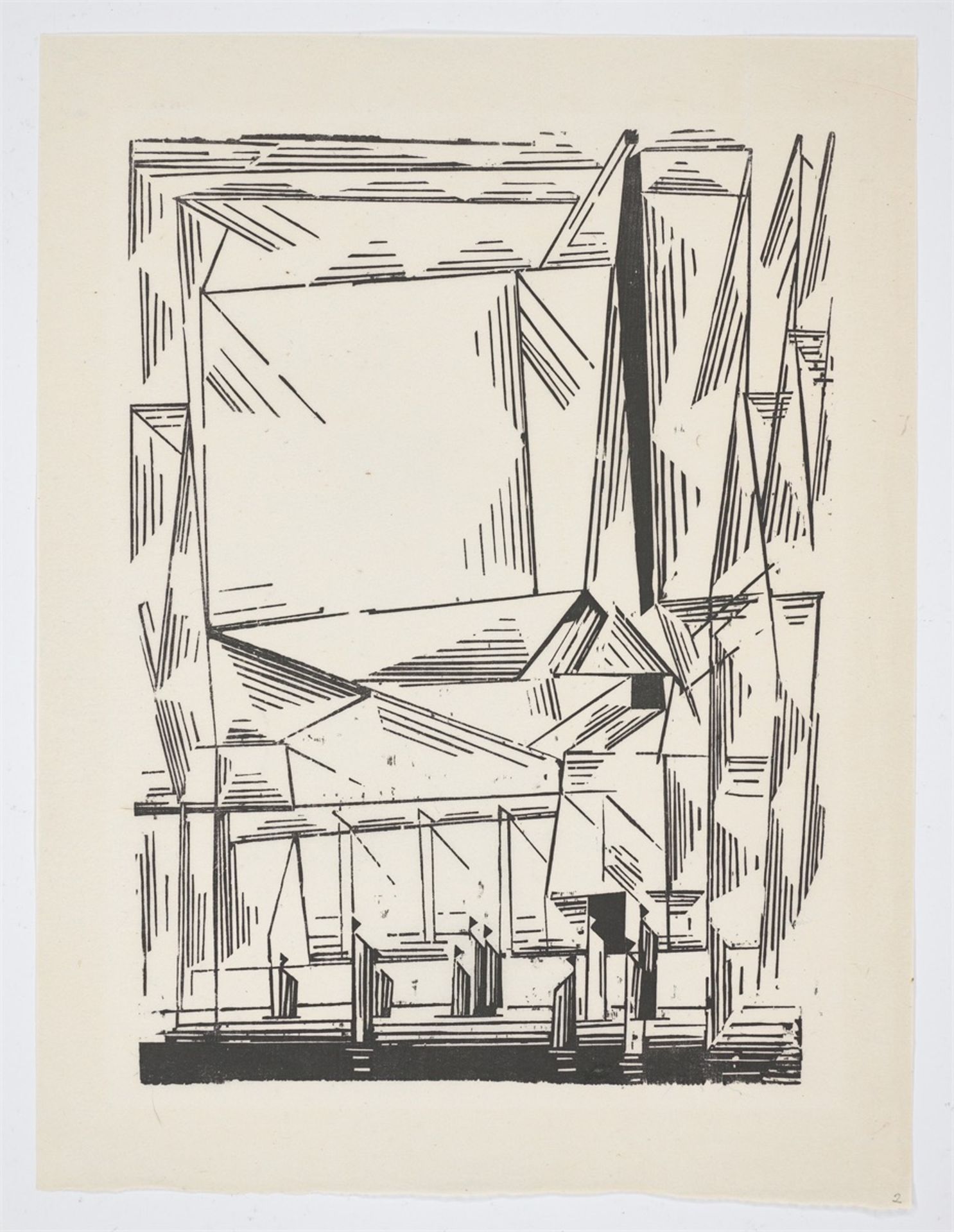 Lyonel Feininger. „Gelmeroda“. 1920 - Bild 2 aus 4