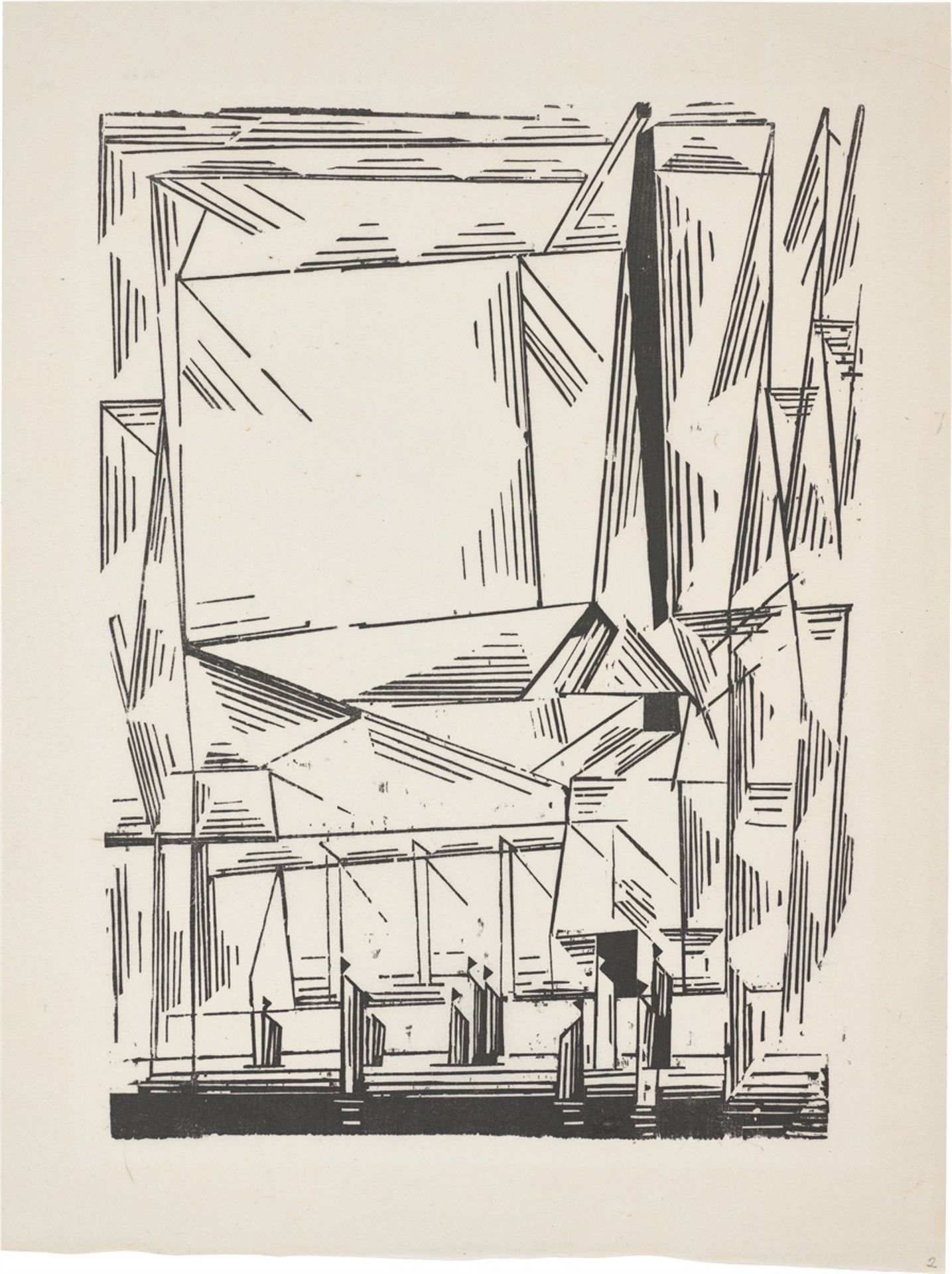 Lyonel Feininger. „Gelmeroda“. 1920