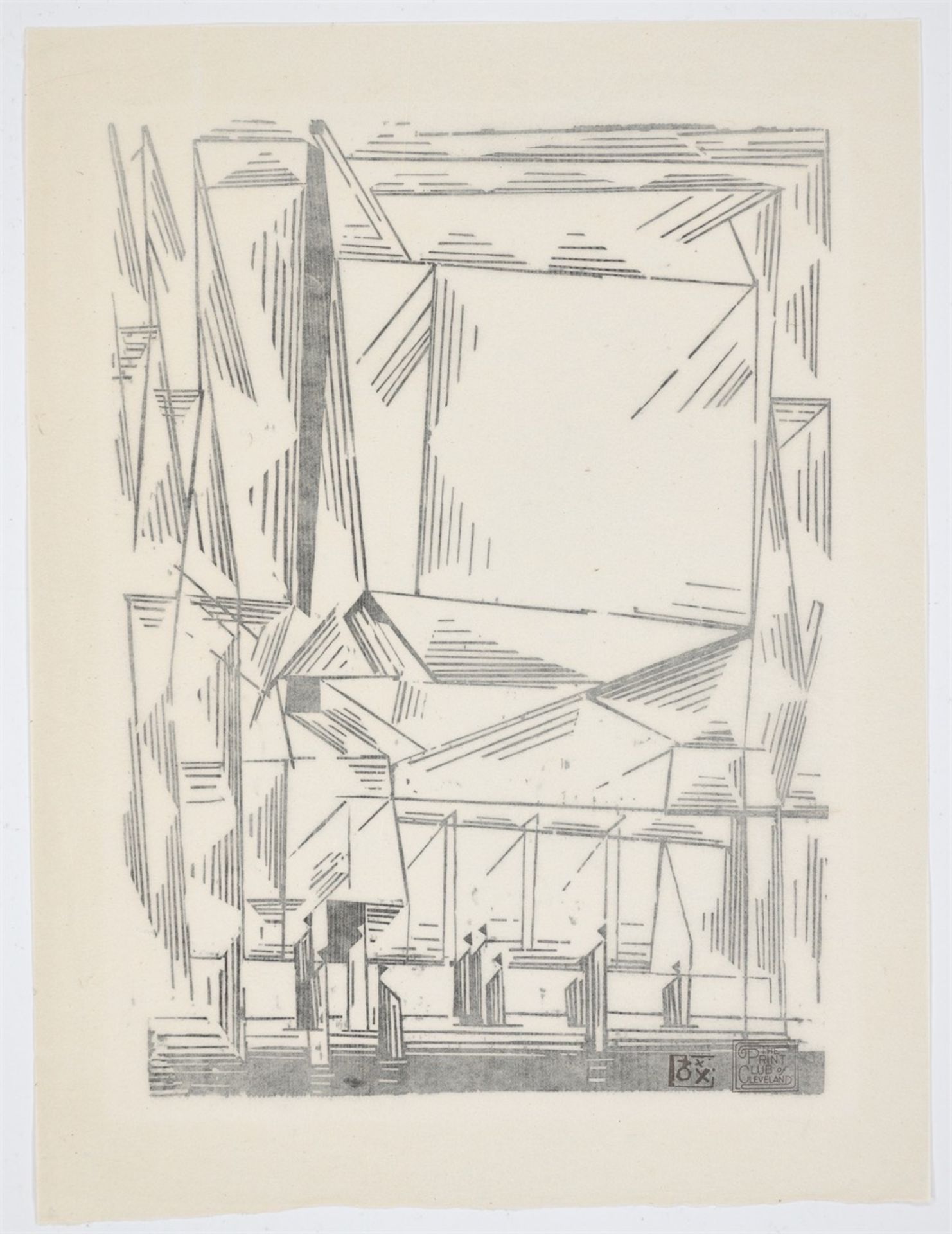 Lyonel Feininger. „Gelmeroda“. 1920 - Bild 3 aus 4