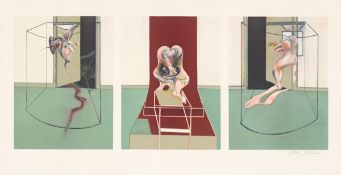 Francis Bacon. „Triptych Inspired by the Oresteia of Aeschylus“. 1984