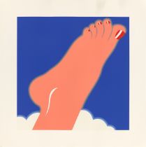 Tom Wesselmann. „Seascape (Foot)“, aus dem Portfolio „Edition 68“. 1968