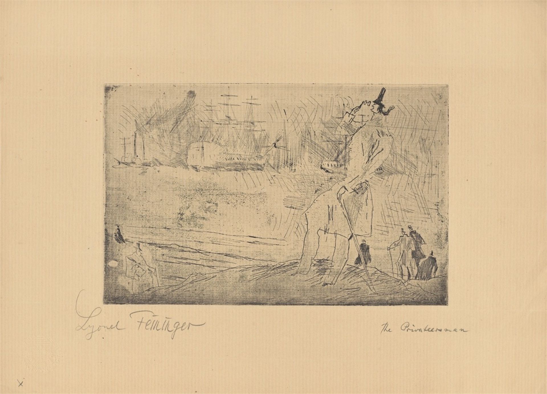 Lyonel Feininger. „The Privateteer“. 1911/12