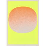 Rupprecht Geiger. „Variation Runde Farbe V - Orange auf Gelb“. 1969