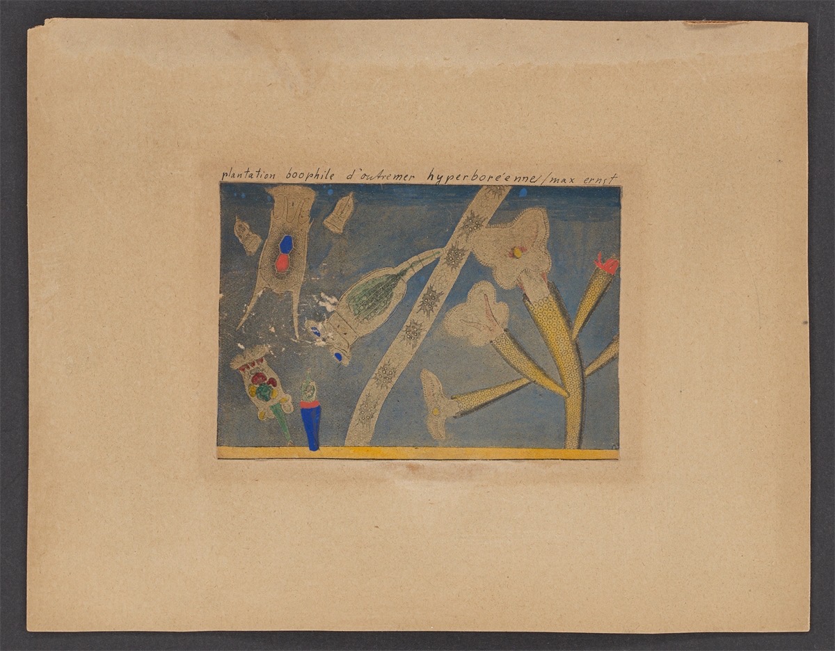 Max Ernst. ”Plantation boophile d'outremer hyperboréenne”. 1921 - Image 2 of 2