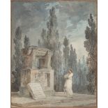 Hubert Robert. Entwurf für ein Grabmal. 1798