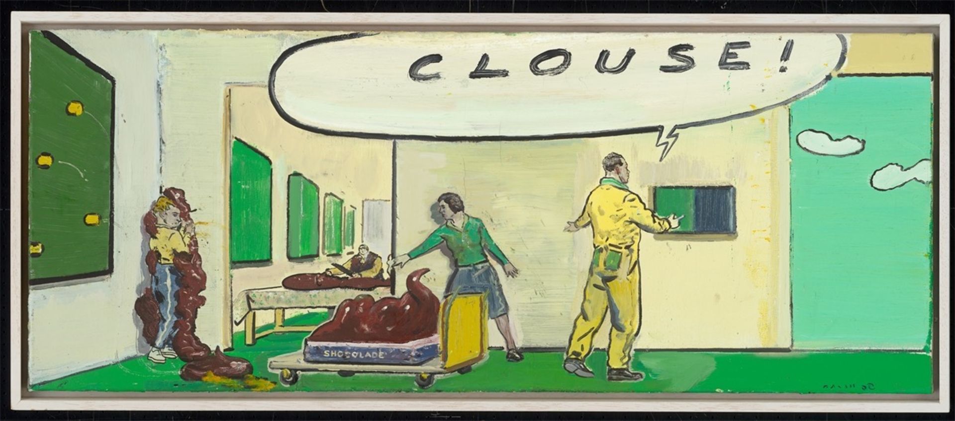 Neo Rauch. ”CLOUSE!”. 2000 - Image 2 of 3