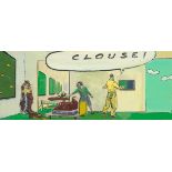 Neo Rauch. ”CLOUSE!”. 2000