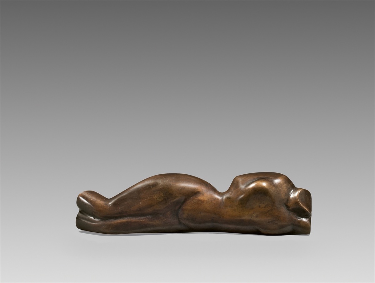 Marg Moll. Reclining (reclining female torso). 1949