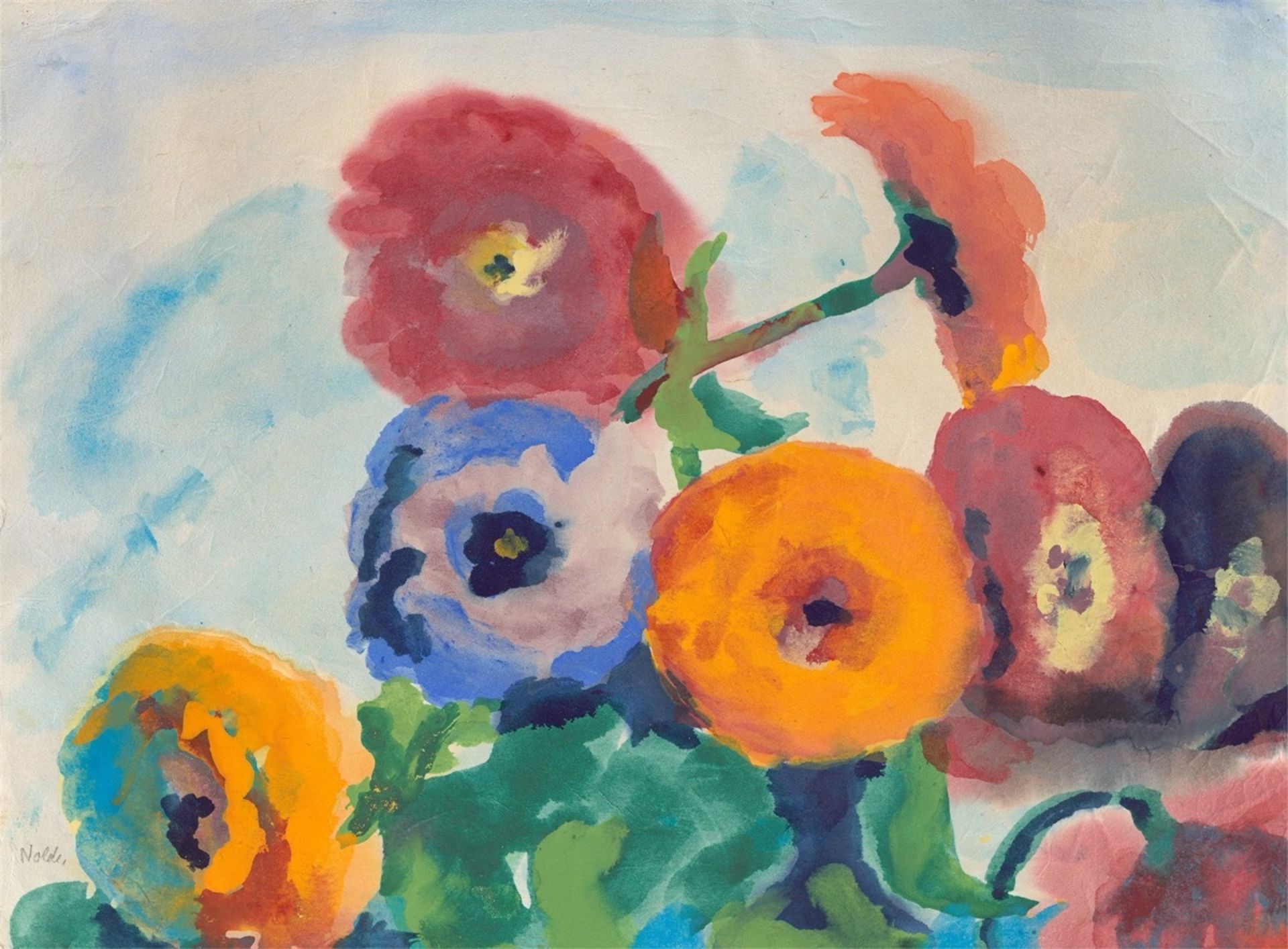 Emil Nolde. Ranunkeln.