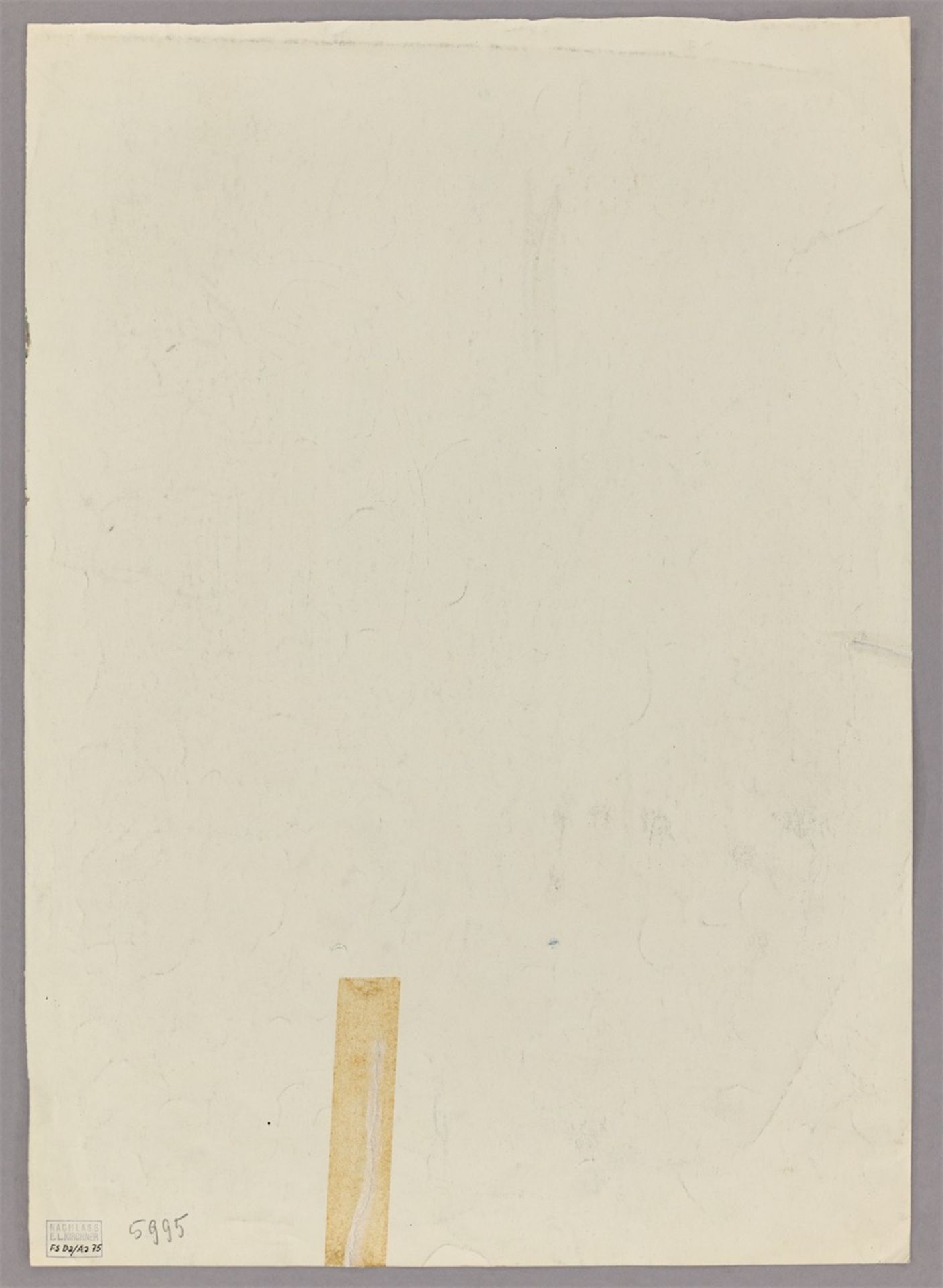Ernst Ludwig Kirchner. Waldlichtung. Um 1918 - Bild 3 aus 3
