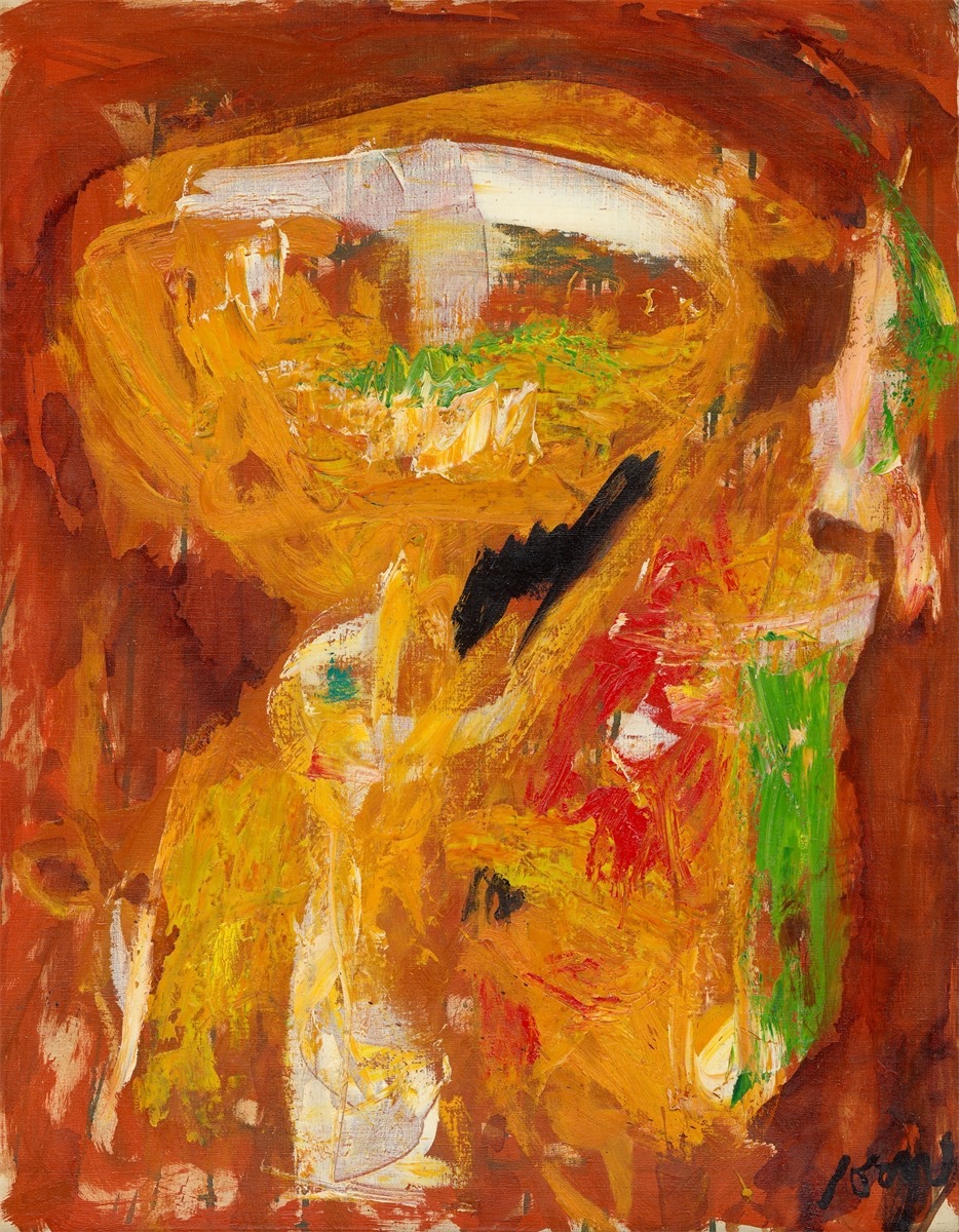 Asger Jorn. ”The black smile”. 1962