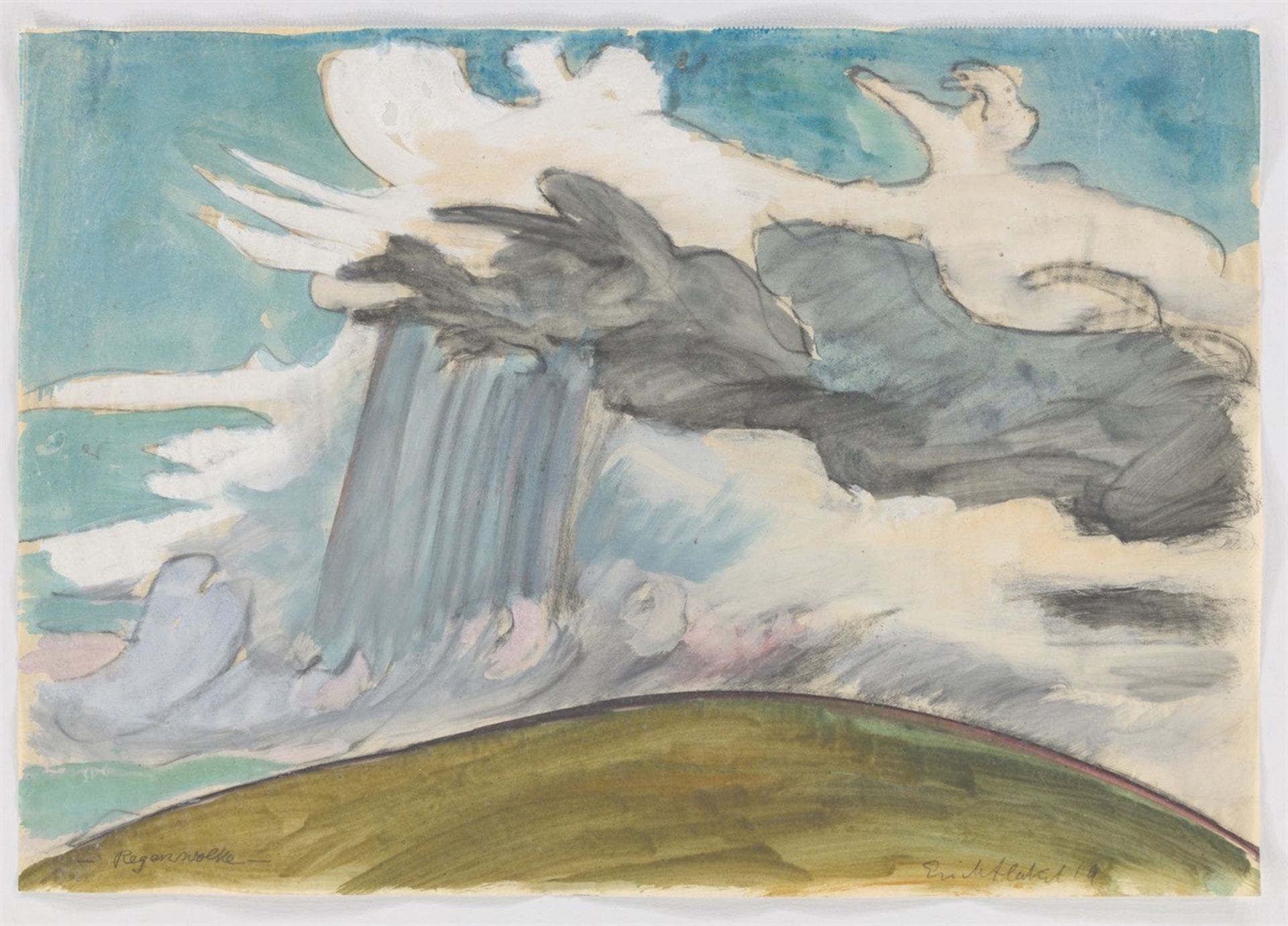 Erich Heckel. „Regenwolke“. 1919 - Bild 2 aus 3