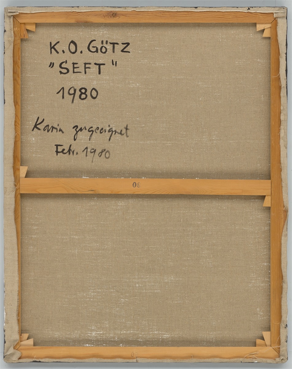 Karl Otto Götz. ”Seft”. 1990 - Image 3 of 3