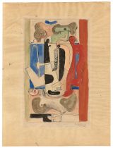 Le Corbusier. Studie zu: „Composition avec cafètiere et silex“. 1929
