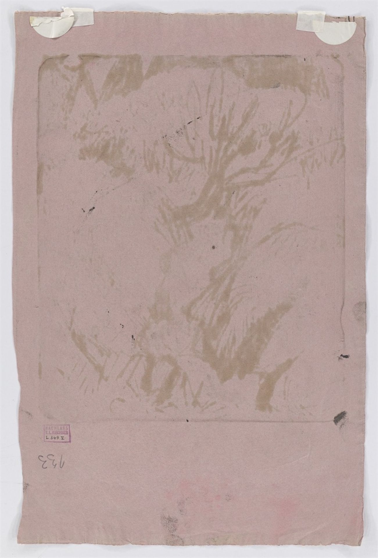 Ernst Ludwig Kirchner. ”Bach im Frühling”. 1919 - Image 3 of 3