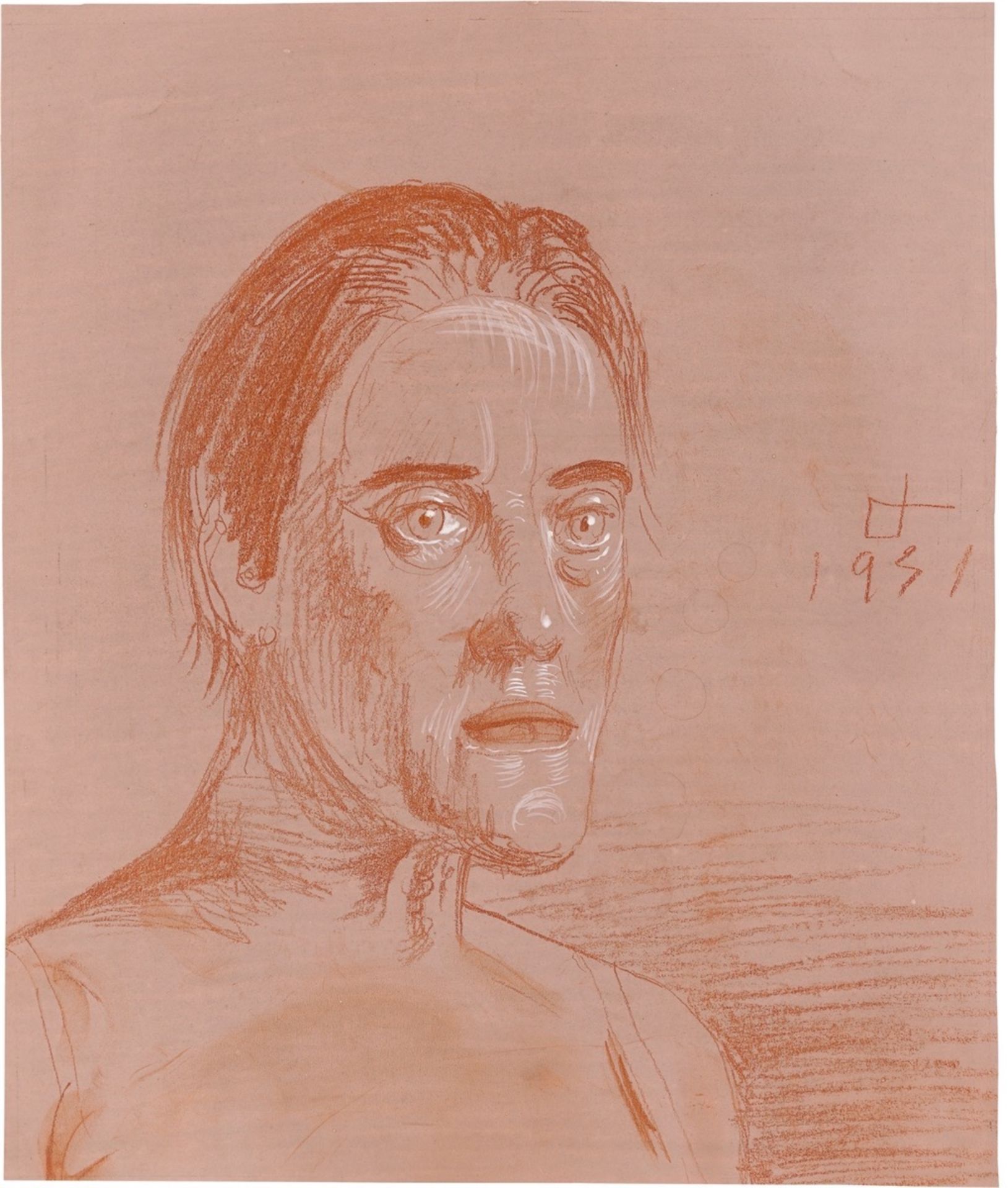 Otto Dix. „Porträt einer Frau“. 1931