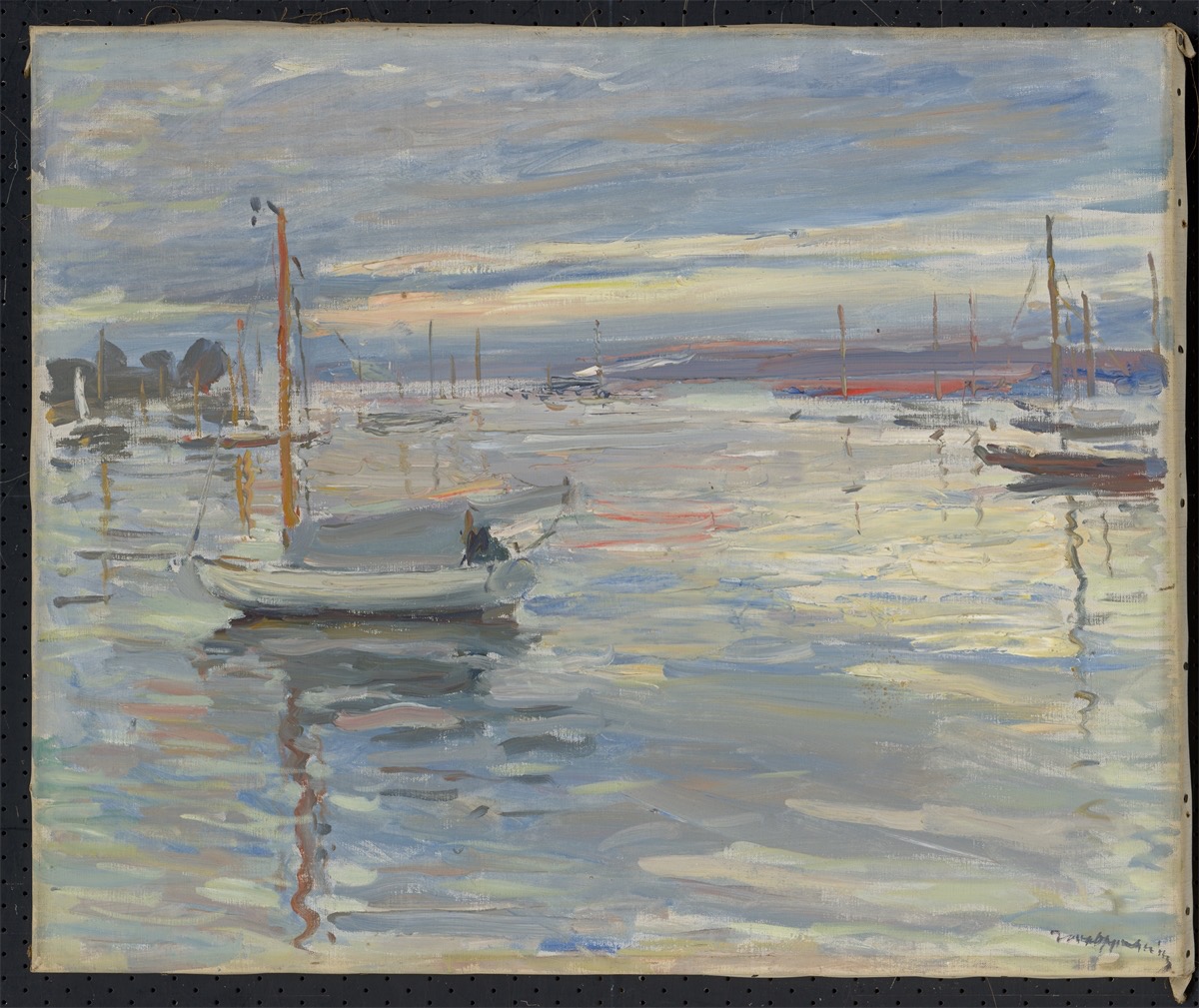 Josef Oppenheimer. Segelboote auf dem Wannsee. Um 1920 - Bild 2 aus 3