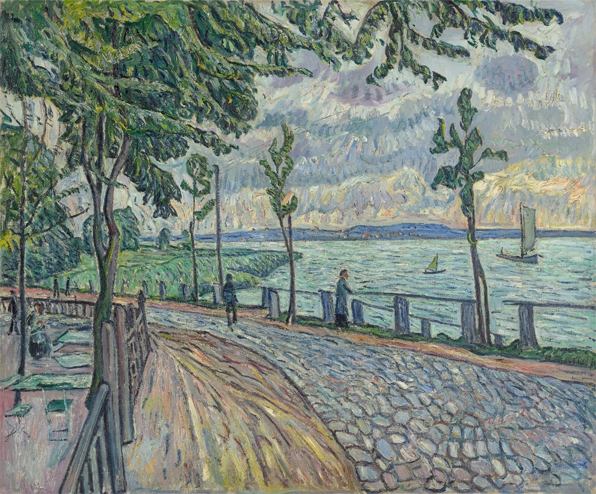 Theo von Brockhusen. Am Schwielowsee. 1914