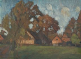 Otto Modersohn. Herbst in Fischerhude / Frühling in der Surheide. 1928/1925