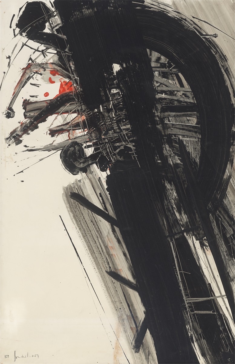 K.R.H. Sonderborg. Untitled. 1958