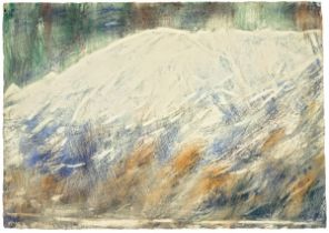 Christian Rohlfs. Berg im Schnee. 1935