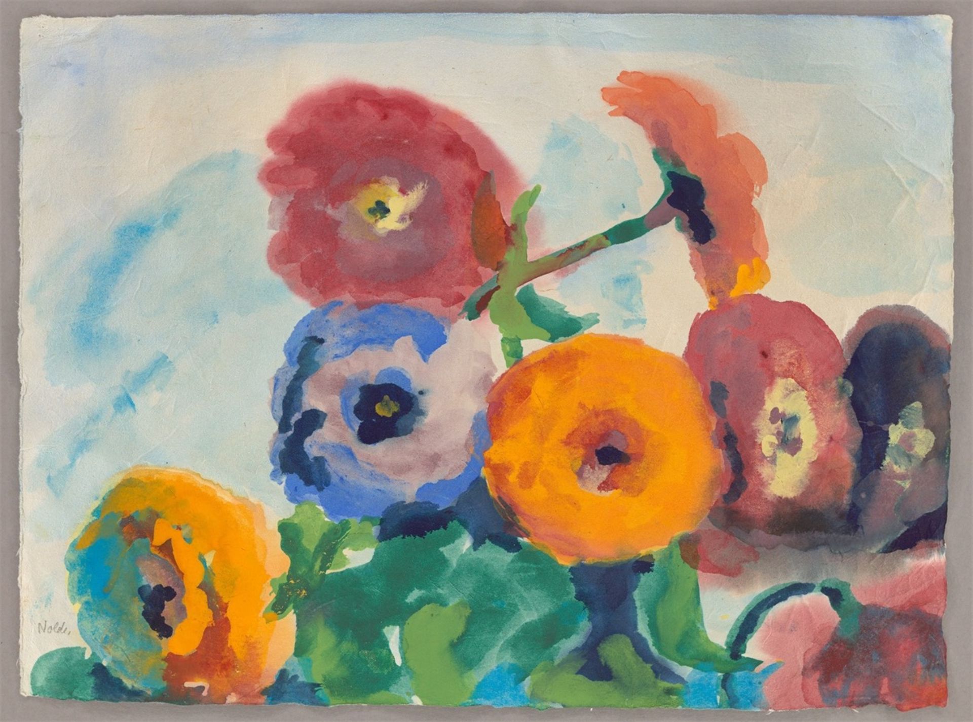 Emil Nolde. Ranunkeln. - Bild 2 aus 2