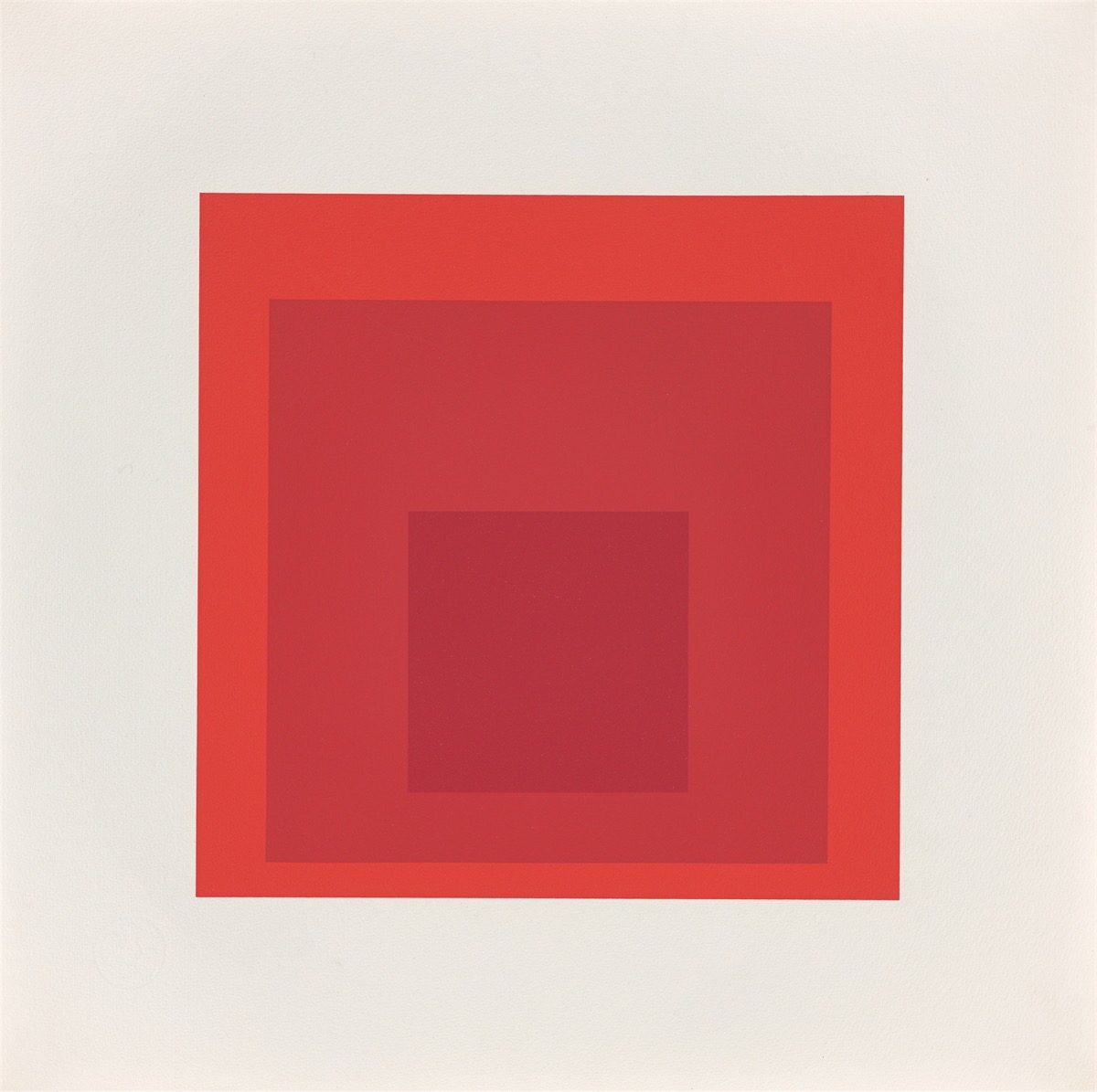 Josef Albers. ”Homage to the Square: Edition Keller I”. 1970 - Image 8 of 8