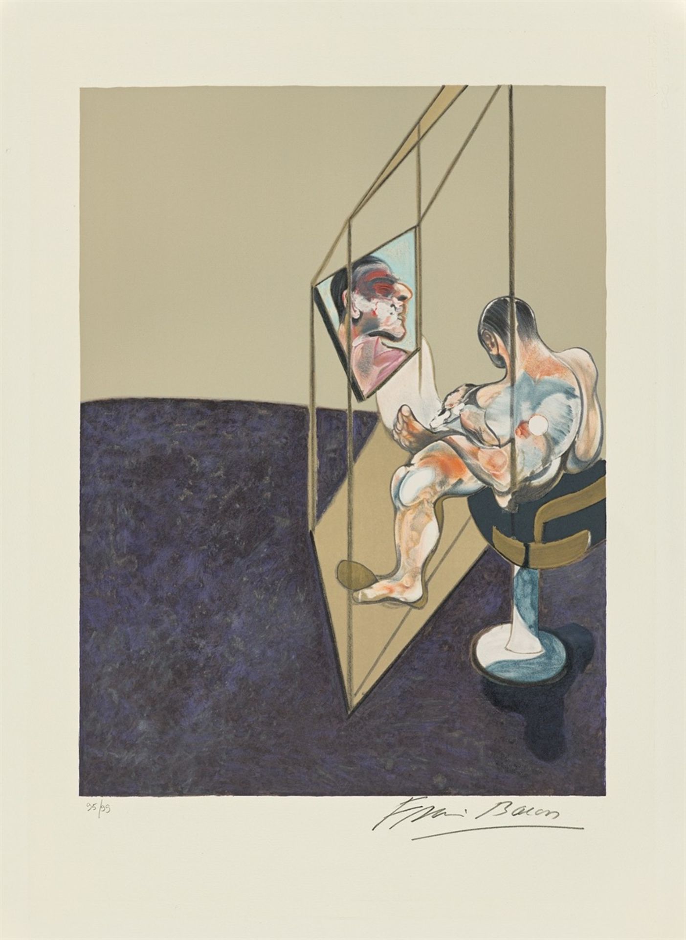 Francis Bacon. „Study of the male’s back“. 1987 - Bild 2 aus 4