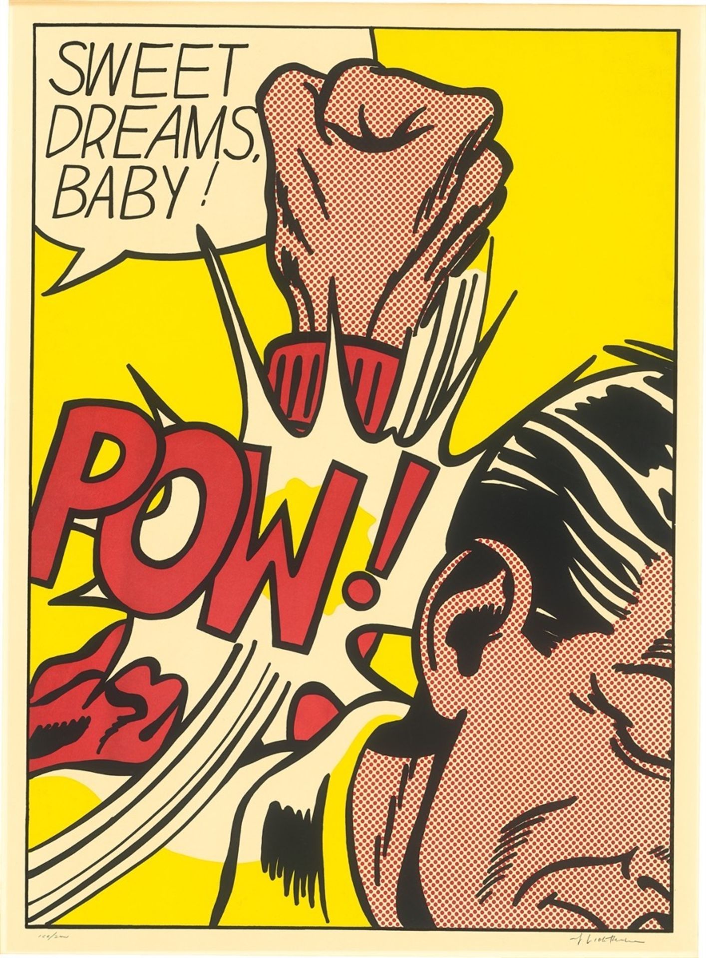 Roy Lichtenstein. ”Sweet Dreams Baby!”, from the portfolio ”11 Pop Artists”, Volume III. 1965