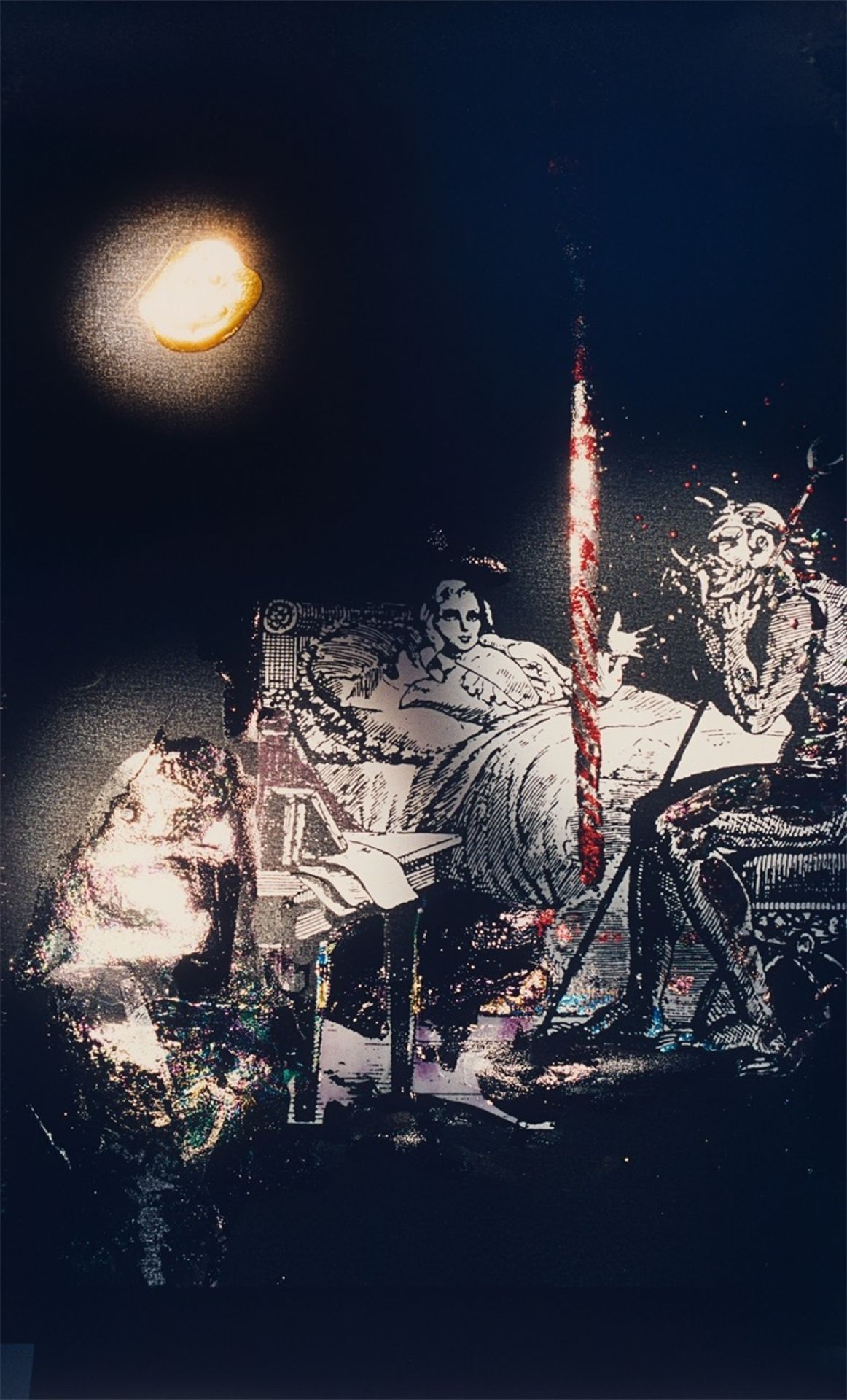 Sigmar Polke (*1941-2010) und Augustina von Nagel (*1952). „When I was young“. 1995