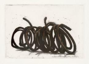 Bernar Venet. „Four indeterminate Lines“. 2014