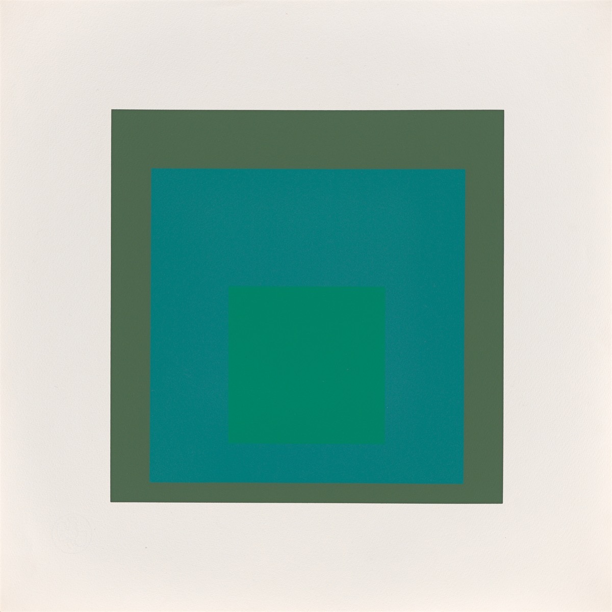 Josef Albers. ”Homage to the Square: Edition Keller I”. 1970 - Image 5 of 8