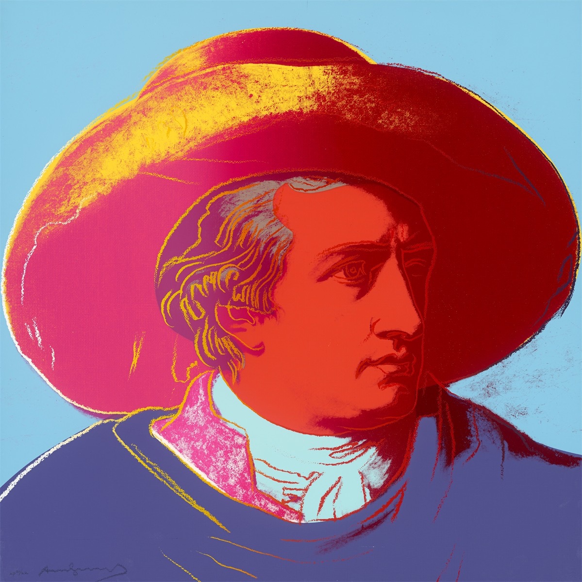 Andy Warhol. „Goethe“. 1982