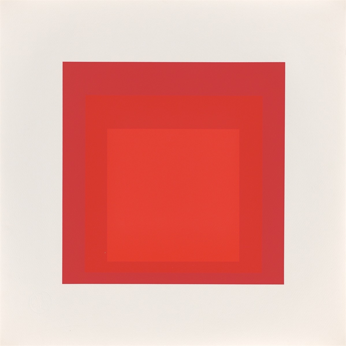 Josef Albers. ”Homage to the Square: Edition Keller I”. 1970 - Image 4 of 8
